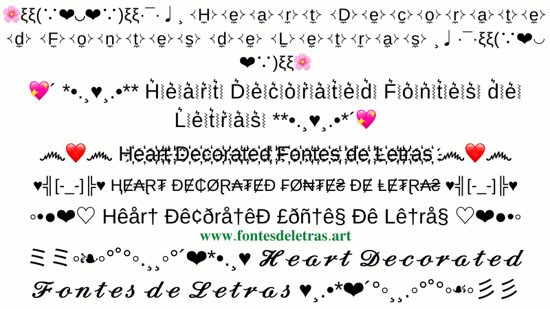 heart-decorated-fontes-de-letras